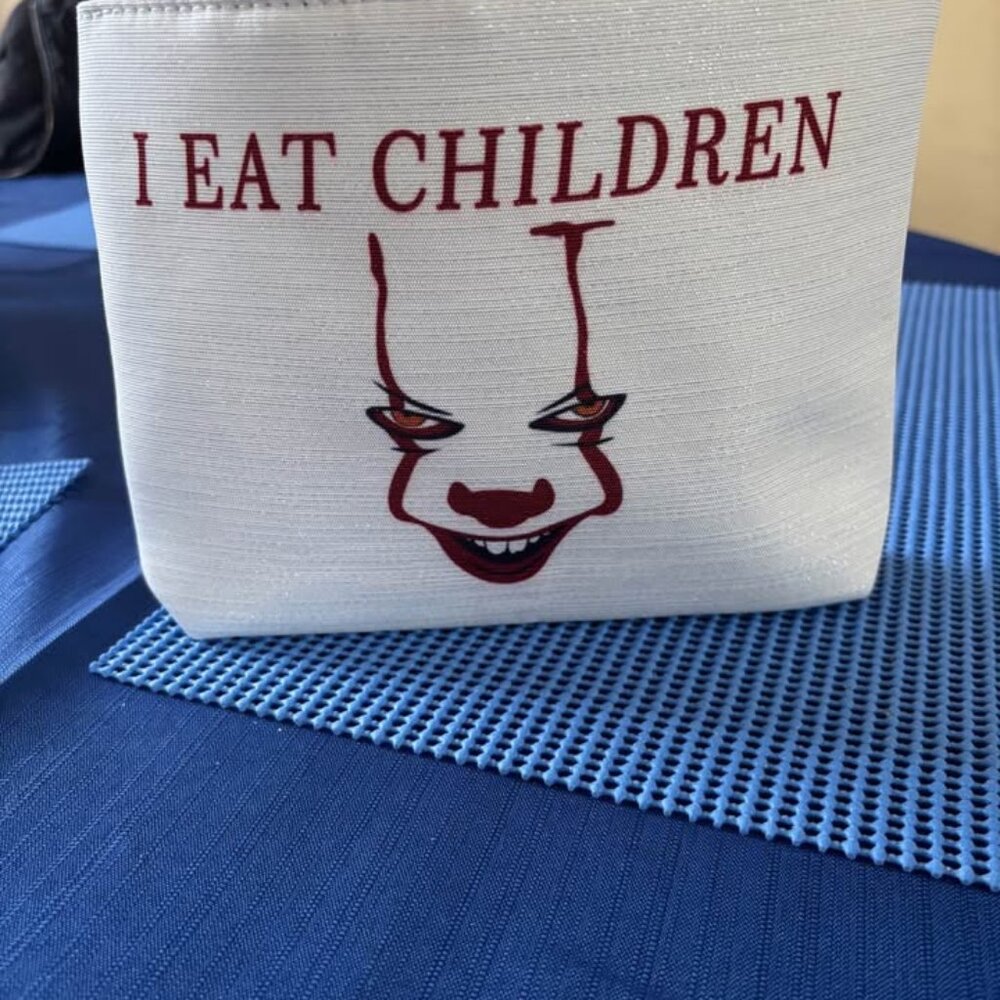 Pennywise I eat children  Cosmetic Bag / Pencil Case ⭐ 2 for $12 ⭐